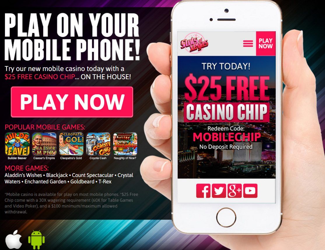 Mobile Casino Bonus Codes for iPhone & Android Players