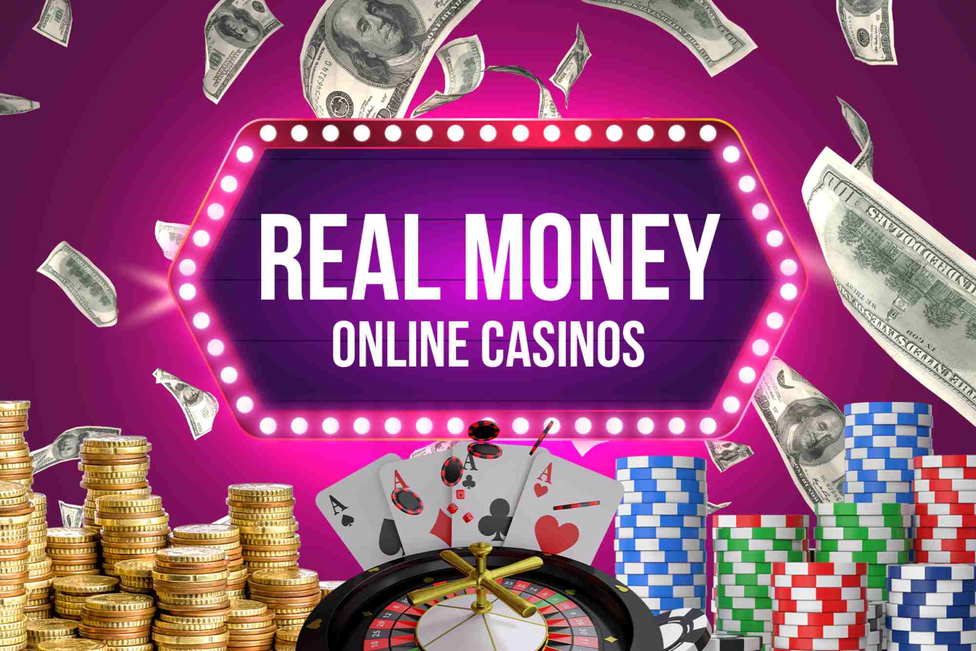 Real Money Online Casino USA // Play for Real Cash // Secure Deposit